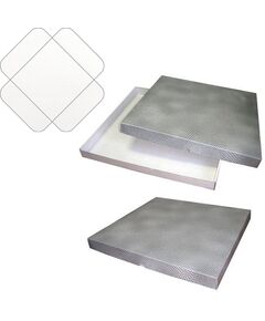 37*37*3,5 см Коробка  из микрогофрокартона