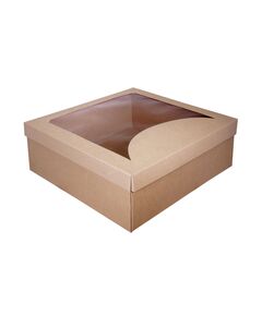 39*38*13,5 см Коробка из микрогофрокартона с окном