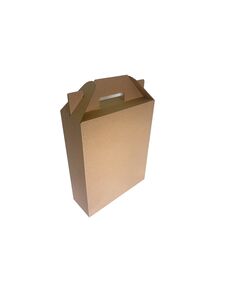 26*9,5*32,5см Коробка картонная с ручкой