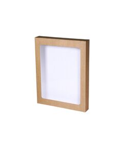 25*4*32 см Коробка из картона, Цвет, рисунок: Крафт в интернет магазине  Allbox оптом