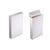 Коробки из картона 250 г/м2 10,5×2,5×17,5 см для подарков, Цвет, рисунок: Белый в интернет магазине  Allbox оптом