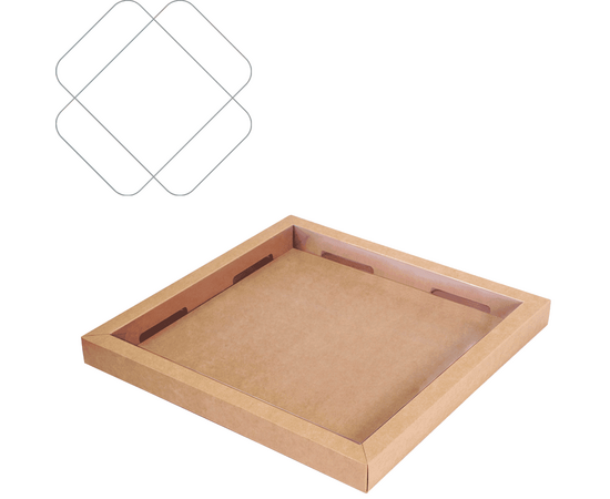 30*30*3 см Коробка с крышкой внутрь