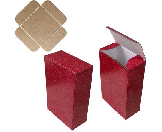 Подарочные коробки из микрогофрокартона15×7,5×23,5 см для бокалов и керамики, Цвет, рисунок: Крафт в интернет магазине  Allbox оптом