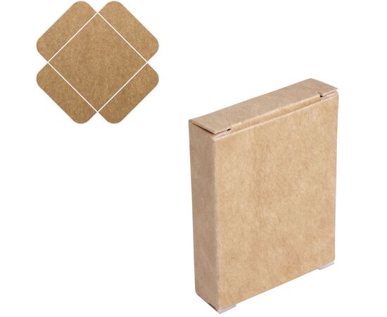 Упаковки из картона 4,2х1,2х5,5 см для упаковки продукции, Цвет, рисунок: Крафт в интернет магазине  Allbox оптом