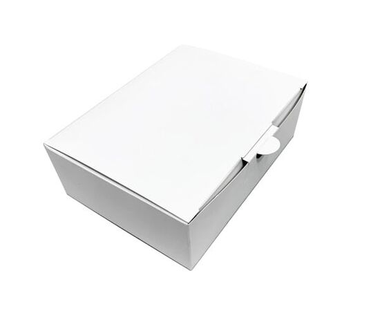 Коробки картонные белые и с печатью 16x12x5 см, Цвет, рисунок: Белый в интернет магазине  Allbox оптом